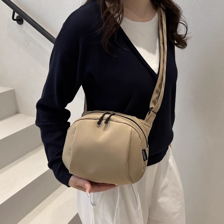 Women'S Elle Bags - Casual Nylon Canvas Crossbody Bag Women's