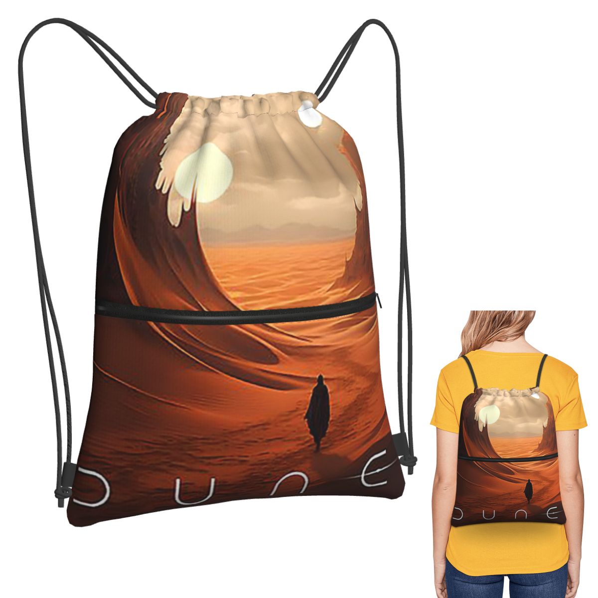 Women Bags Dune - Dune 2020 Fan Art Backpacks Multi-function