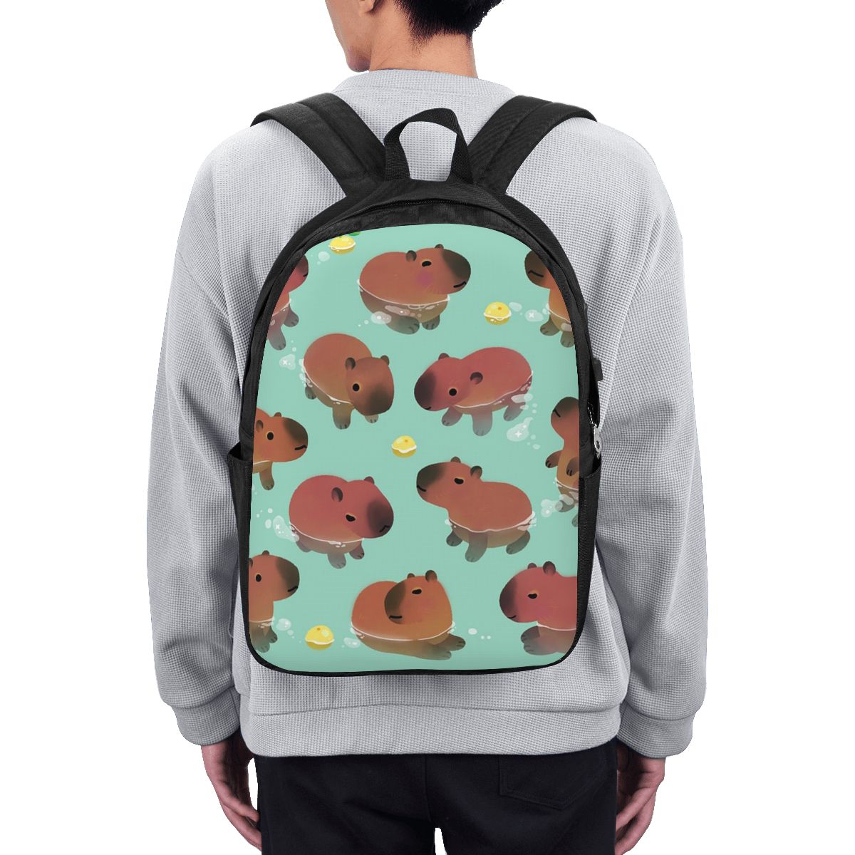 Capybara Animal Pattern Backpa - Women Bags College recensione e prezzo
