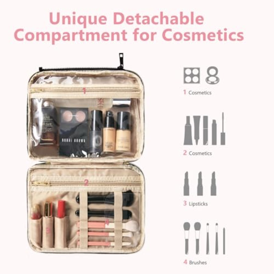 Detachable Travel Toiletry Bag - Women'S Bags Travel recensione e prezzo