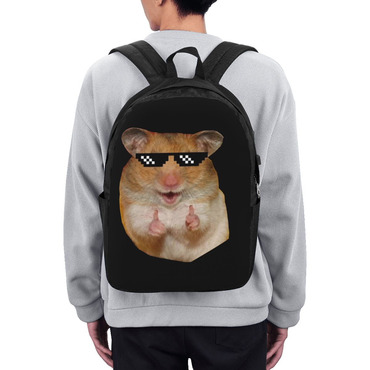 Funny Hamster Backpack Travel  - Woman In Bag recensione e prezzo