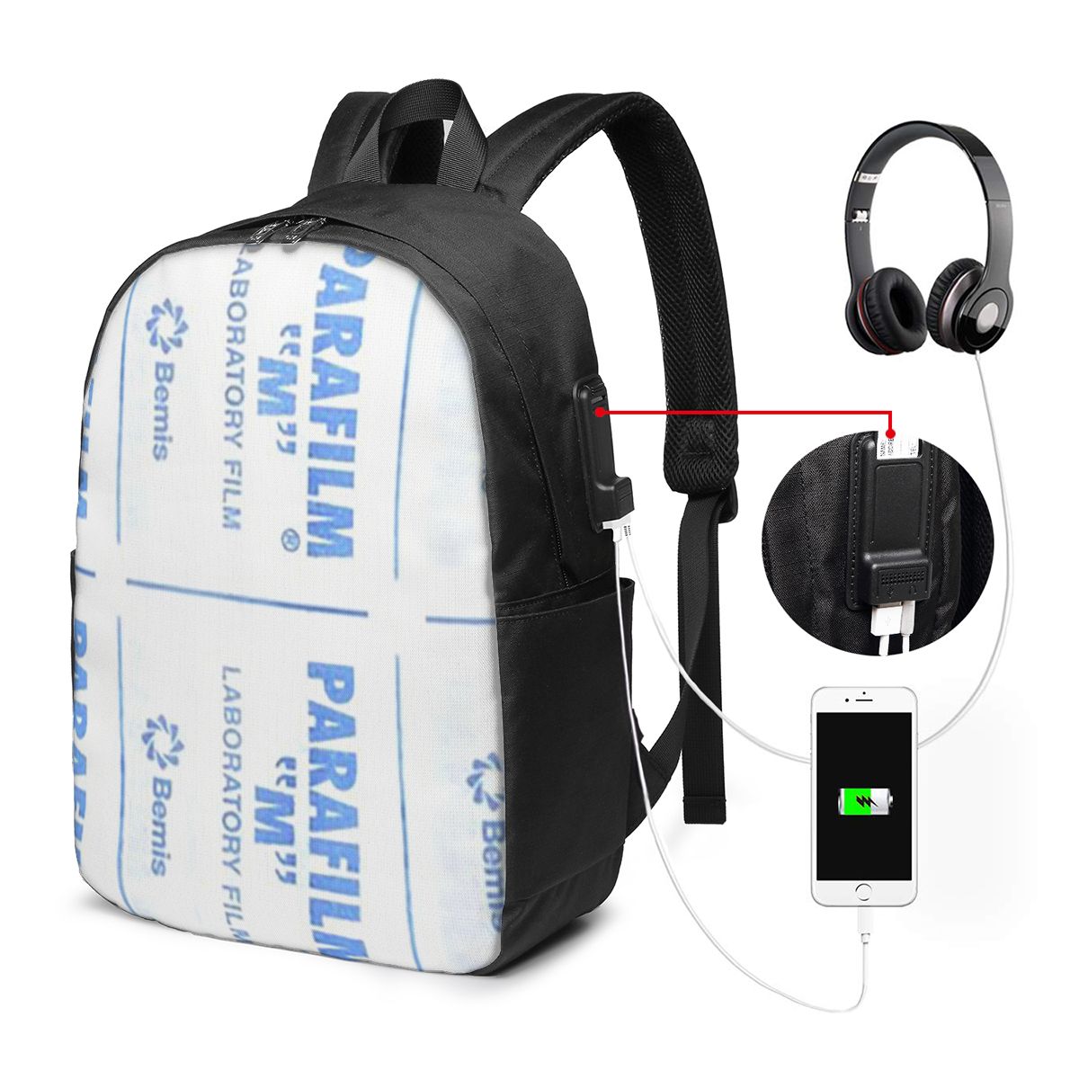Parafilm Is A Lifesaver Backpa - Women Bags College recensione e prezzo
