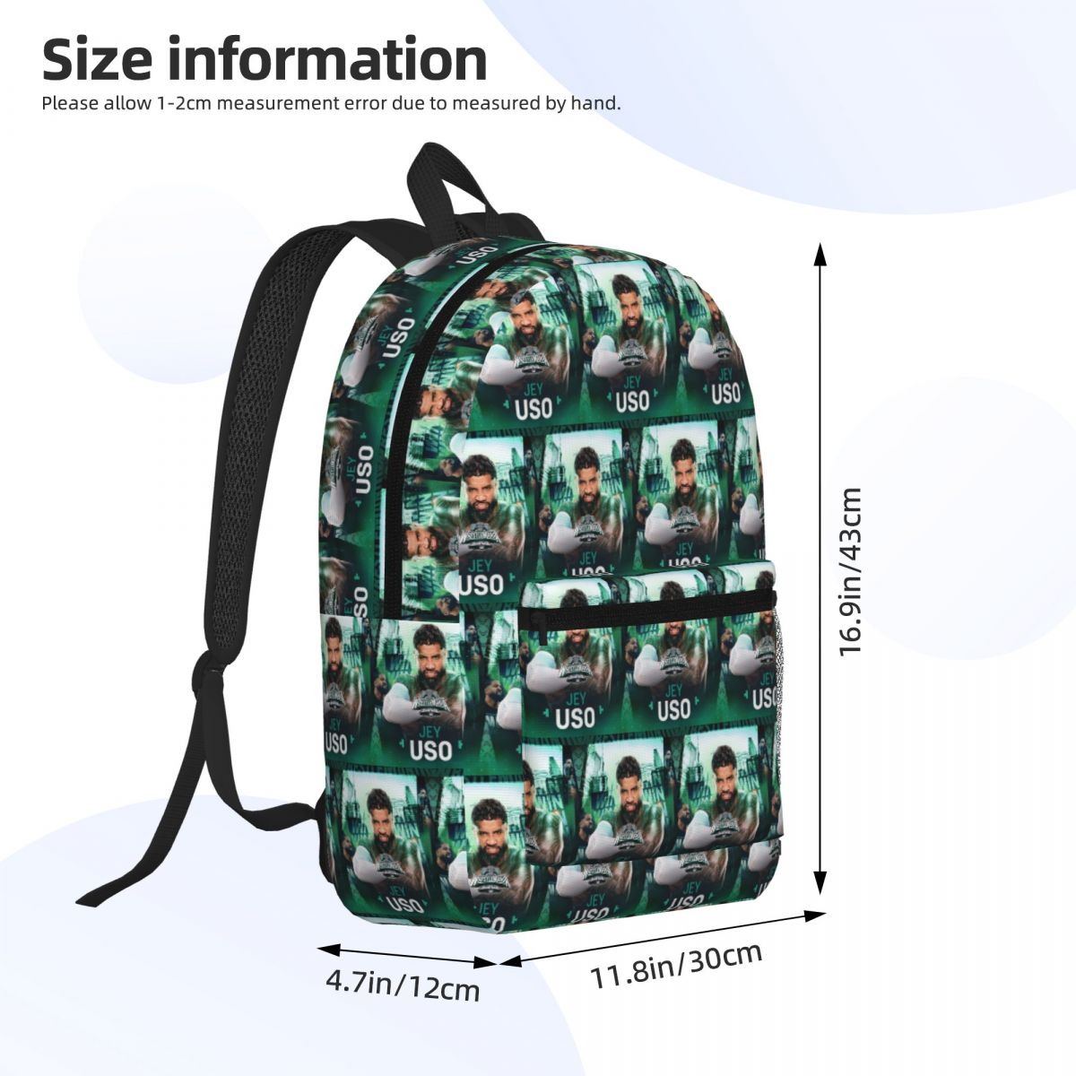Winner WWE Jey Uso Backpack Da - Women Bags Winners recensione e prezzo
