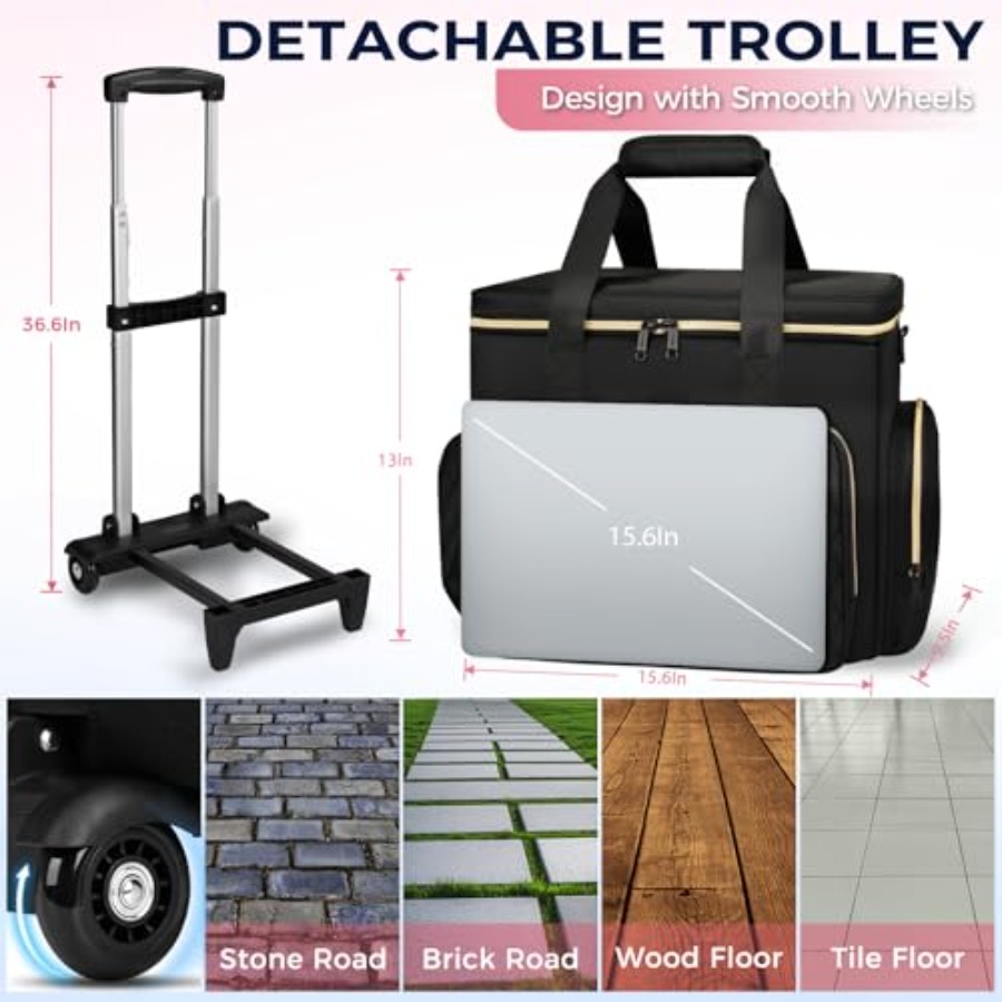 Rolling Teacher Bag, Multifunc - Woman In Bag recensione e prezzo