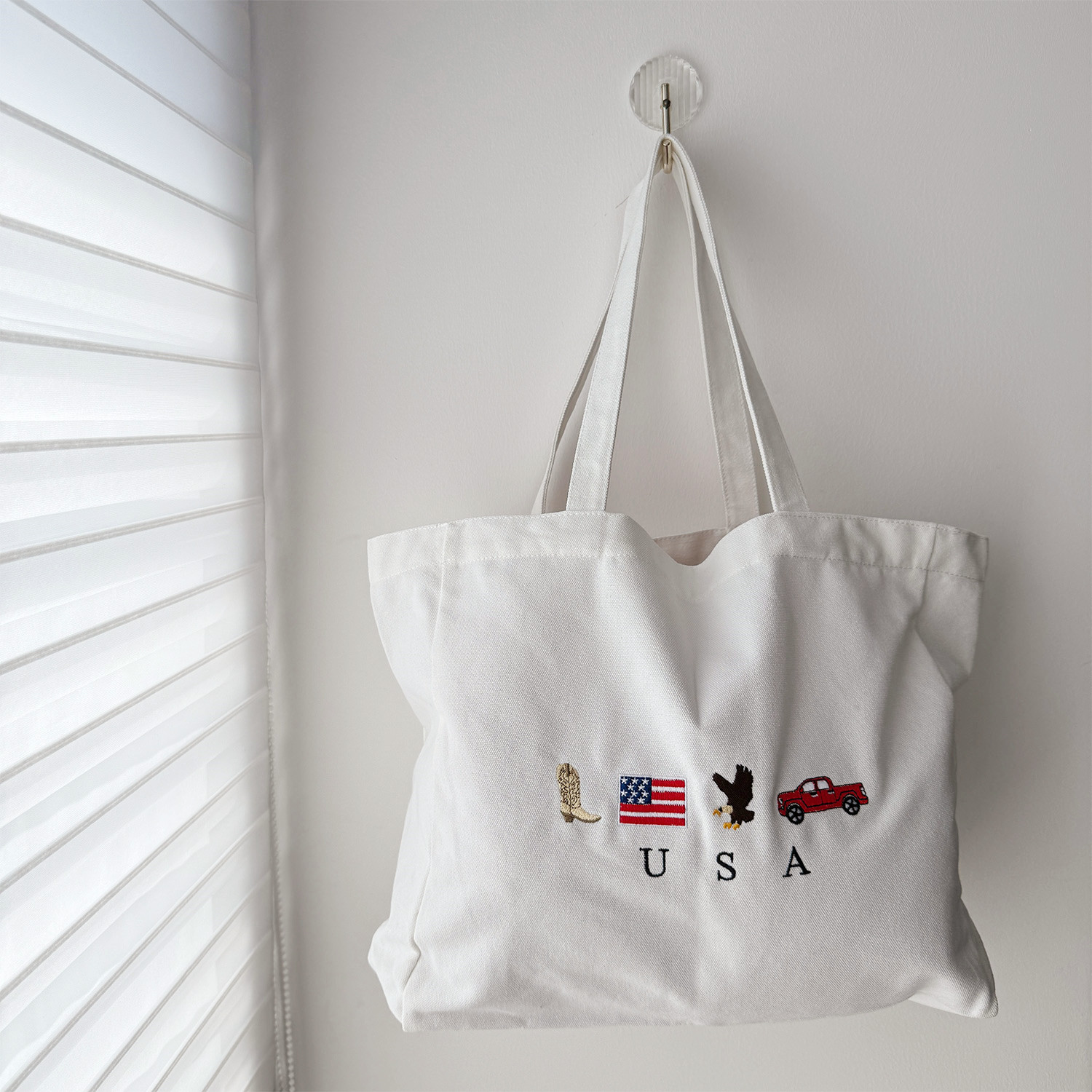 USA Icons Embroidered White Ca - Women Bags Ck recensione e prezzo