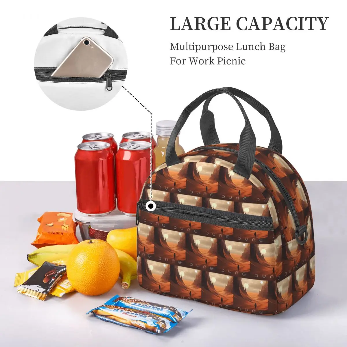 Dune 2020 Fan Art Insulated Lu - Women Bags Dune recensione e prezzo