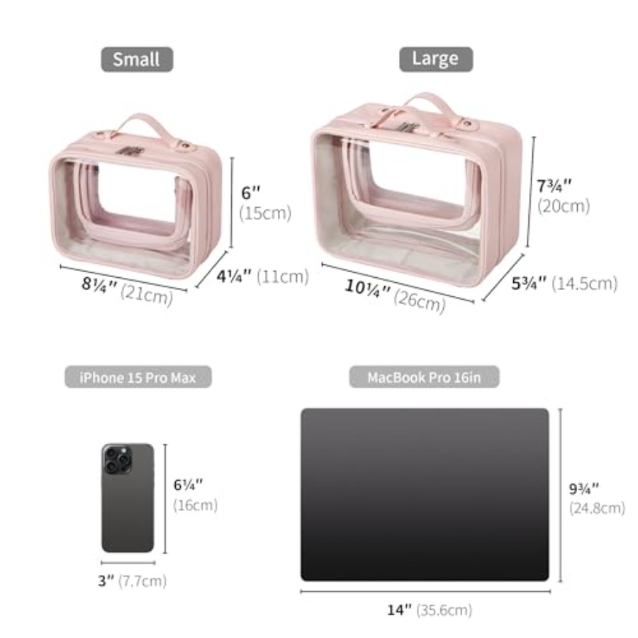 TSA Approved Toiletry Bag, Cle - Woman In Bag recensione e prezzo
