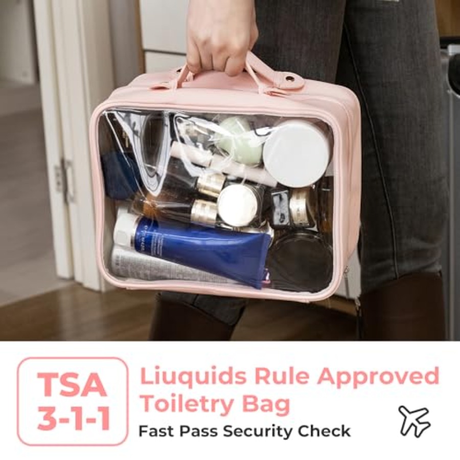 TSA Approved Toiletry Bag, Cle - Woman In Bag recensione e prezzo
