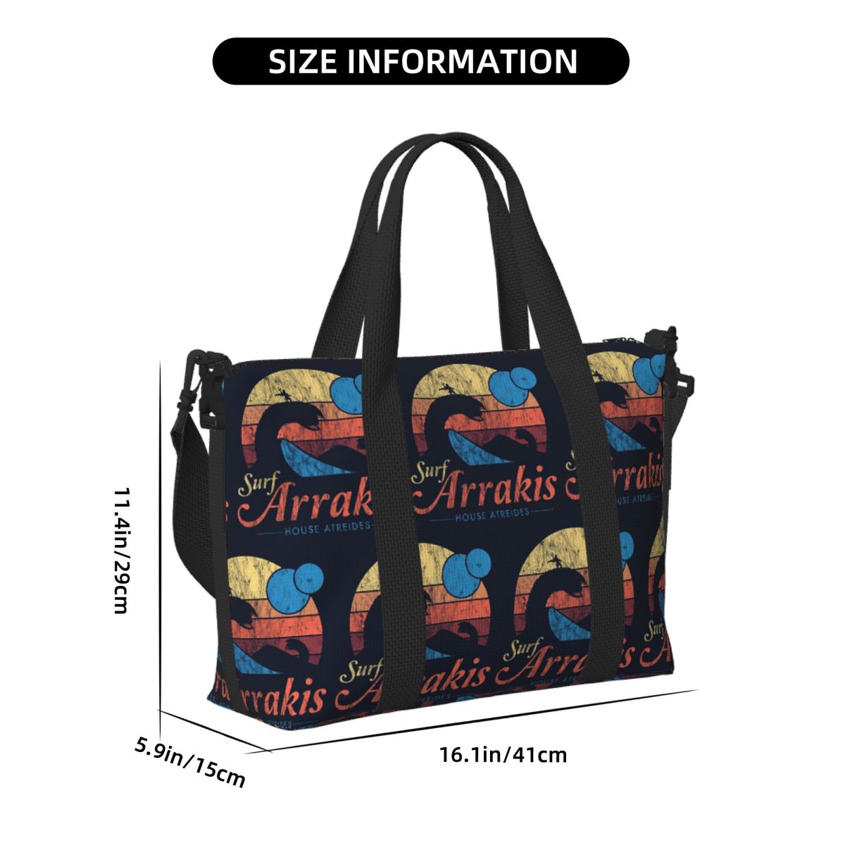 Custom Visit Arrakis Distresse - Women Bags Dune recensione e prezzo