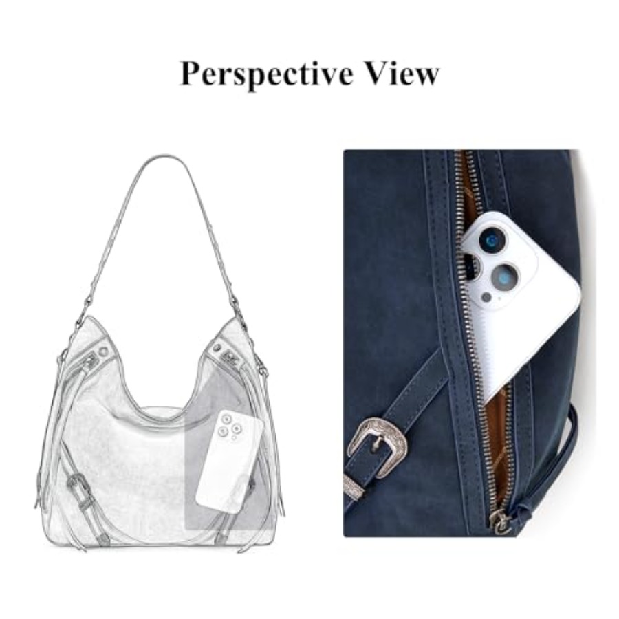 Wrangler Large Hobo Purses and - Women'S Wrangler Bags recensione e prezzo