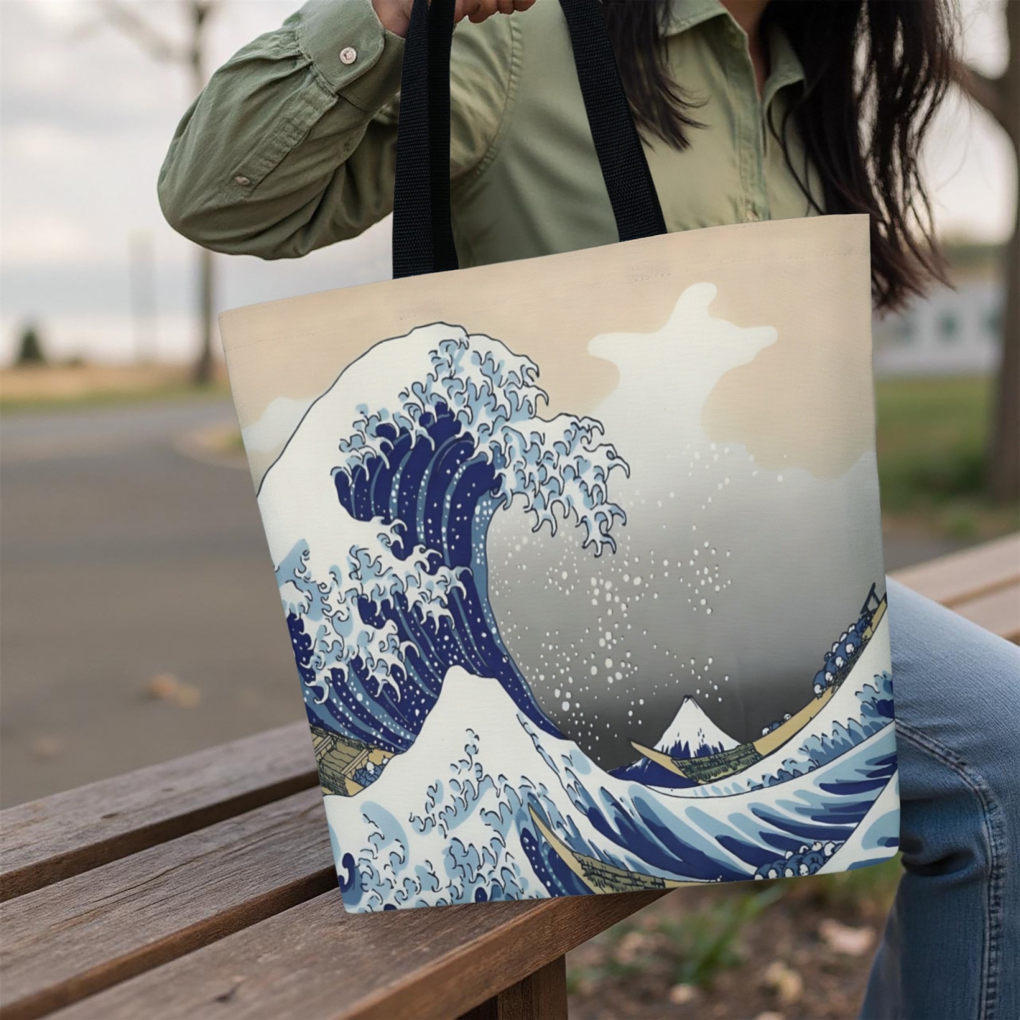 Japanese Style Tote Bag with H - Women'S Japanese Bags recensione e prezzo