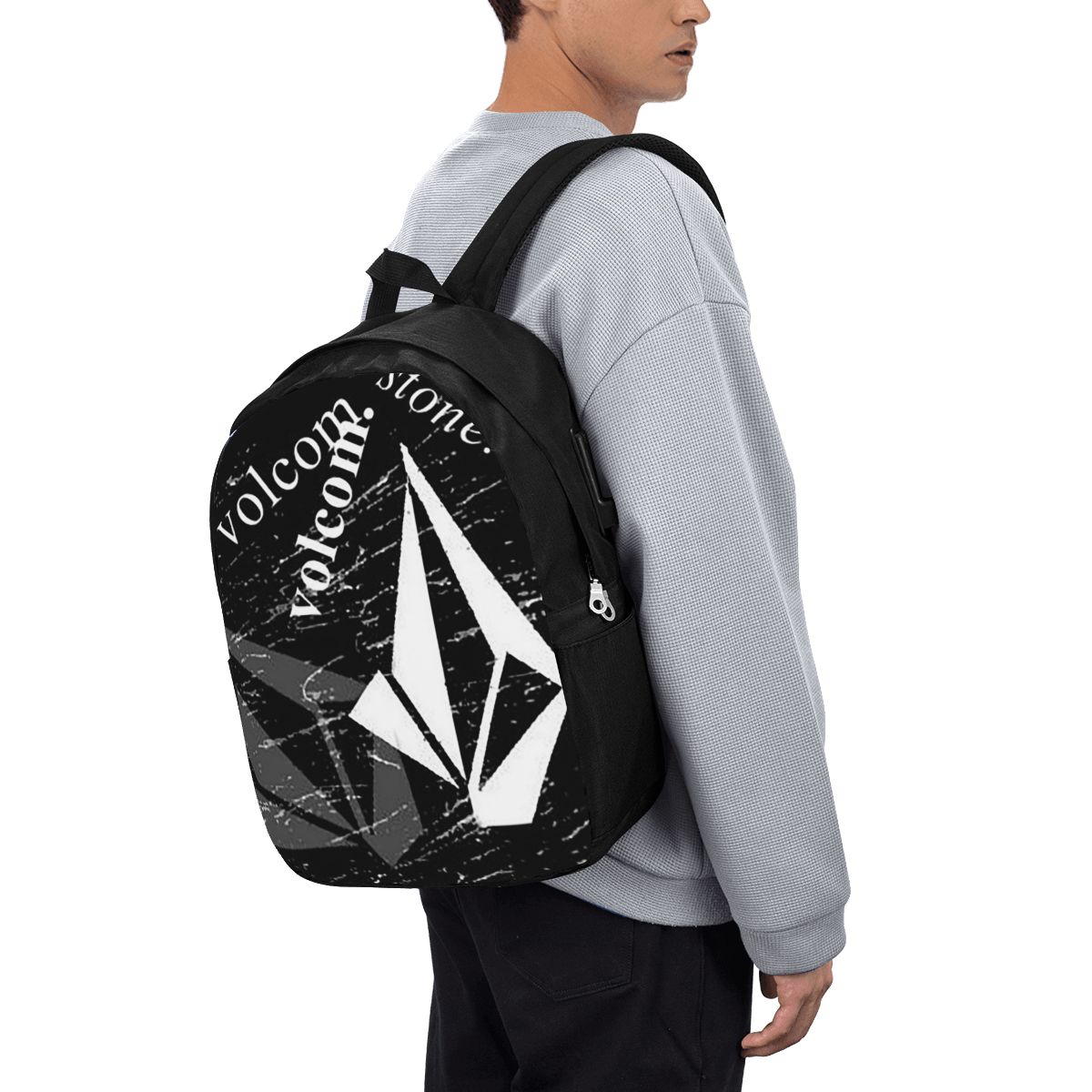 V-Volcom Logo Backpack Travel  - Women Bags College recensione e prezzo