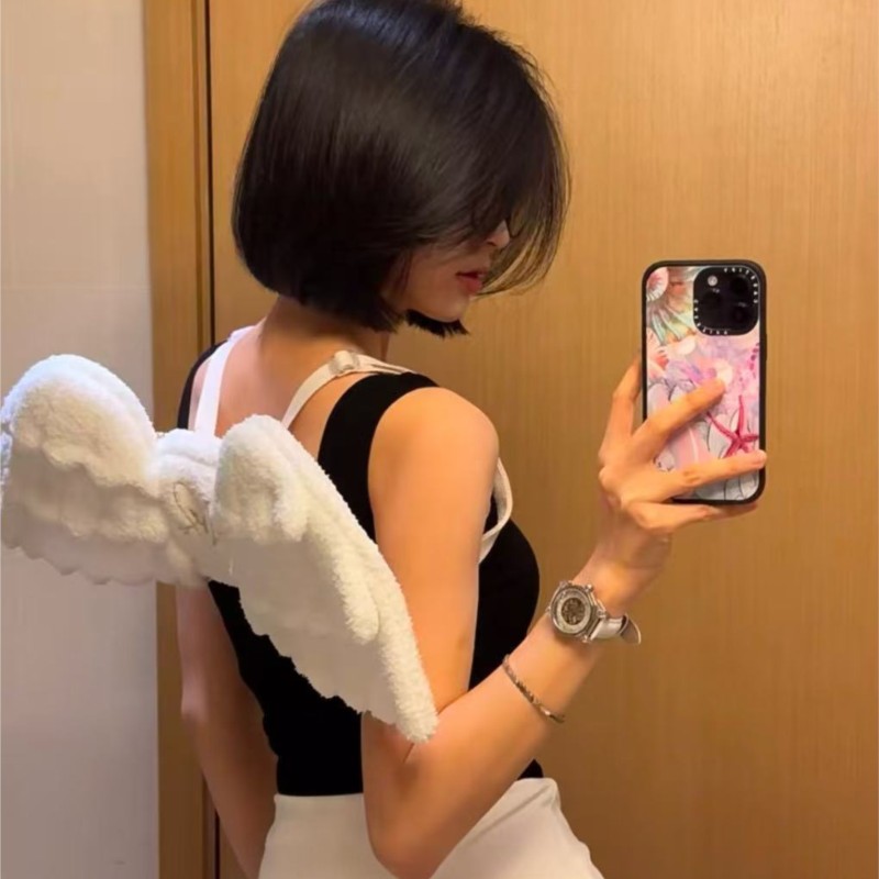 JIAERDI Sweet White Angel Wing - Women'S Japanese Bags recensione e prezzo