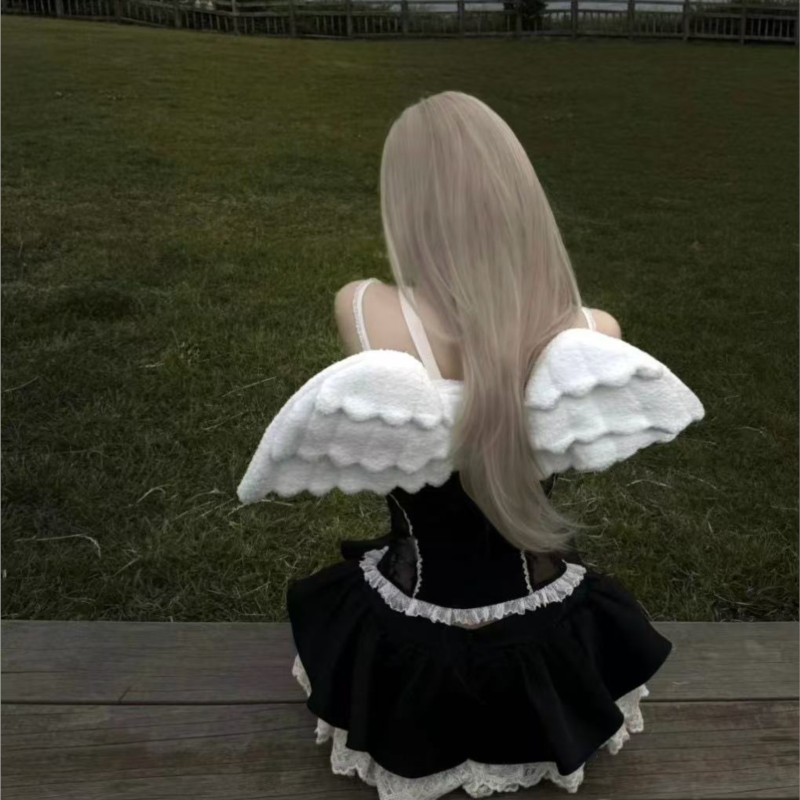 JIAERDI Sweet White Angel Wing - Women'S Japanese Bags recensione e prezzo