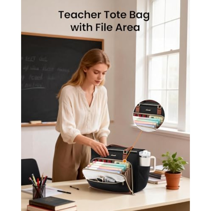 LOVEVOOK Teacher Tote Bag, Lap - Woman In Bag recensione e prezzo
