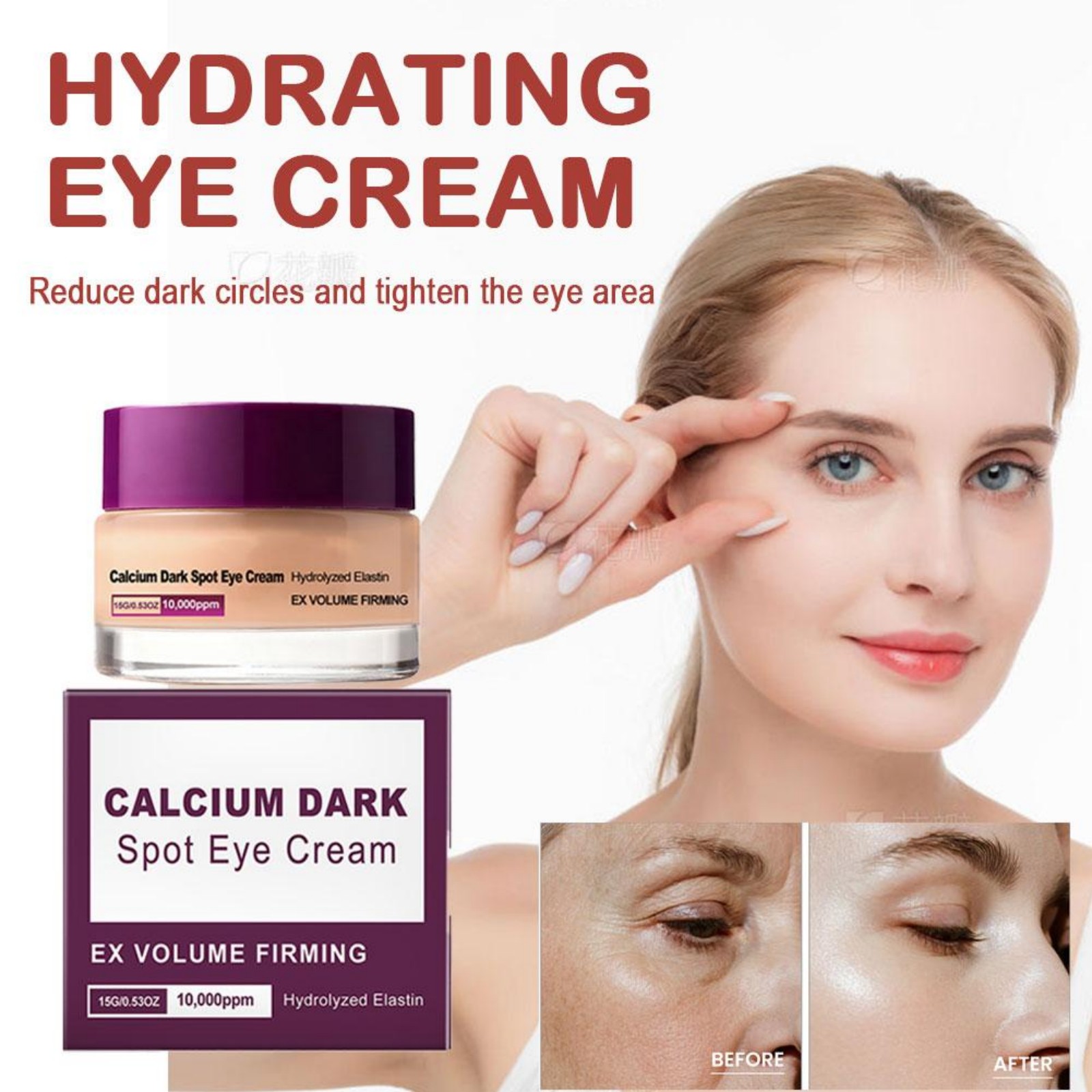 Calcium Eye Cream Dark Circle  - Women Bags Under Eyes recensione e prezzo