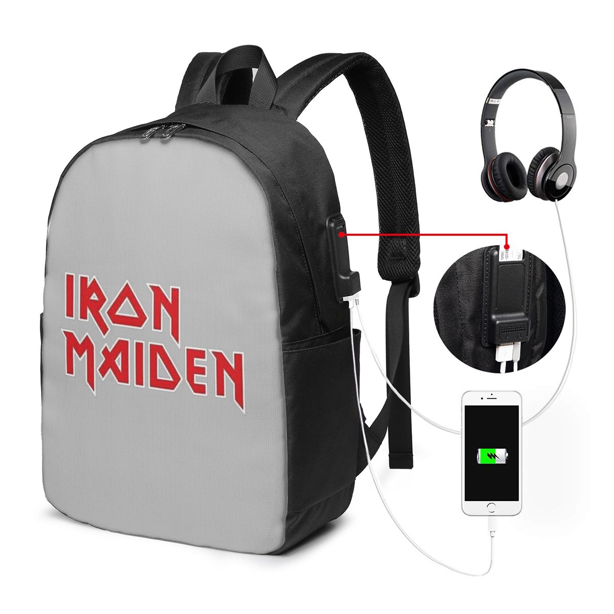 IronMaidens Backpack Travel No - Women Bags College recensione e prezzo