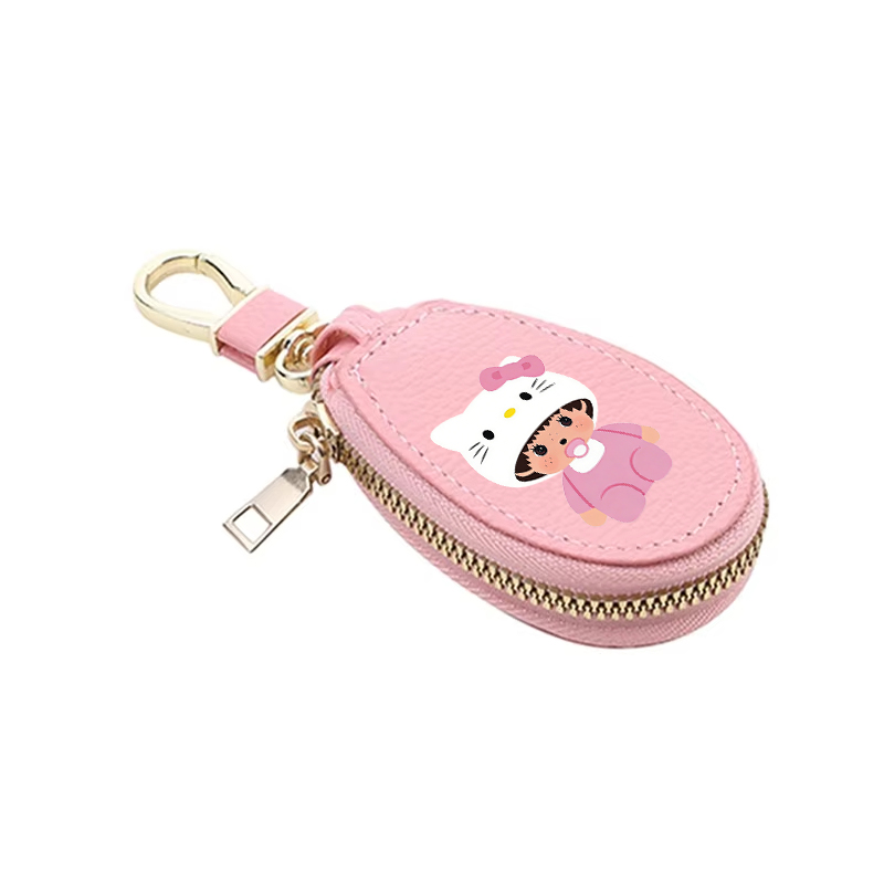 1pcs MONCHHICHI Leather Zipper - Women Bags Gift recensione e prezzo
