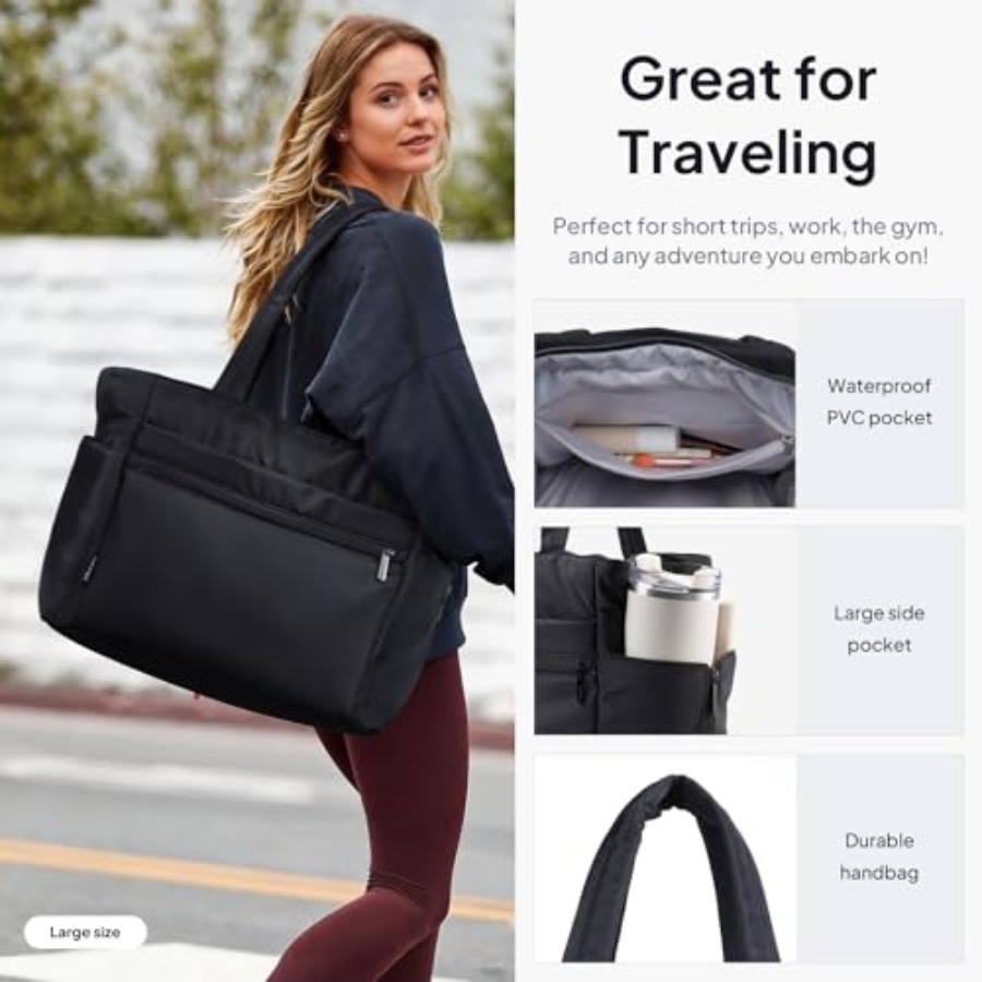 TOPEAST Tote Bag for Women Puf - Woman In Bag recensione e prezzo