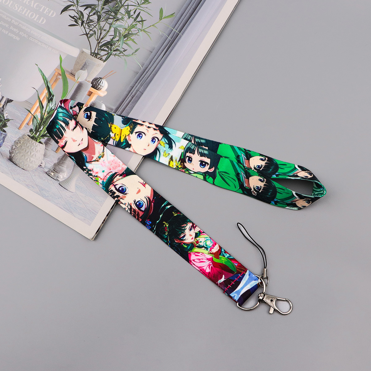 Cute Anime Girl Lanyard Neck S - Women Bags Gift recensione e prezzo
