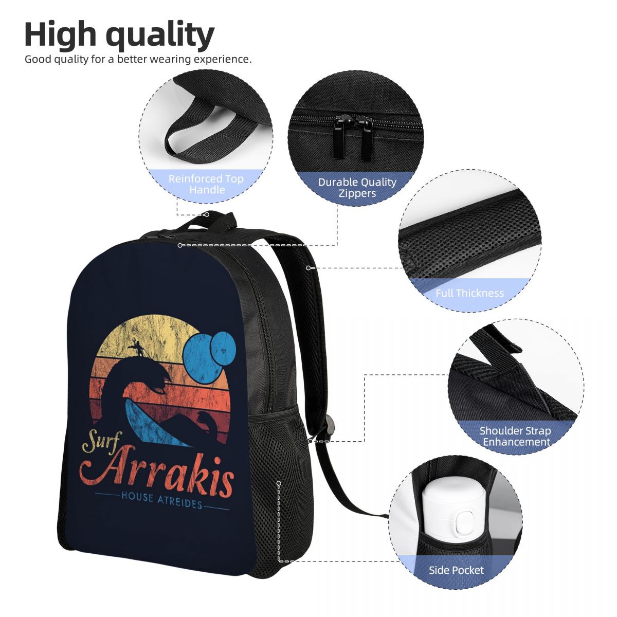Visit Arrakis Distressed Surf  - Women Bags Dune recensione e prezzo