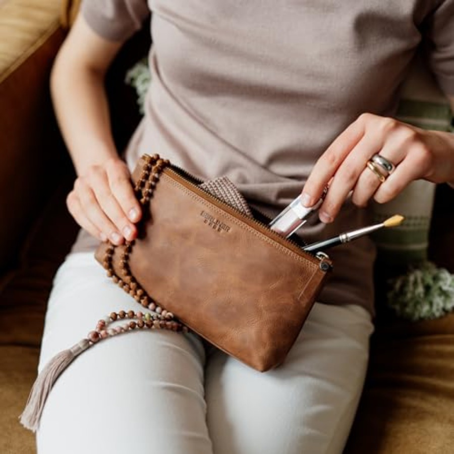 Vintage Genuine Leather Makeup - Woman In Bag recensione e prezzo