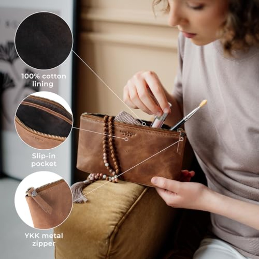 Vintage Genuine Leather Makeup - Woman In Bag recensione e prezzo