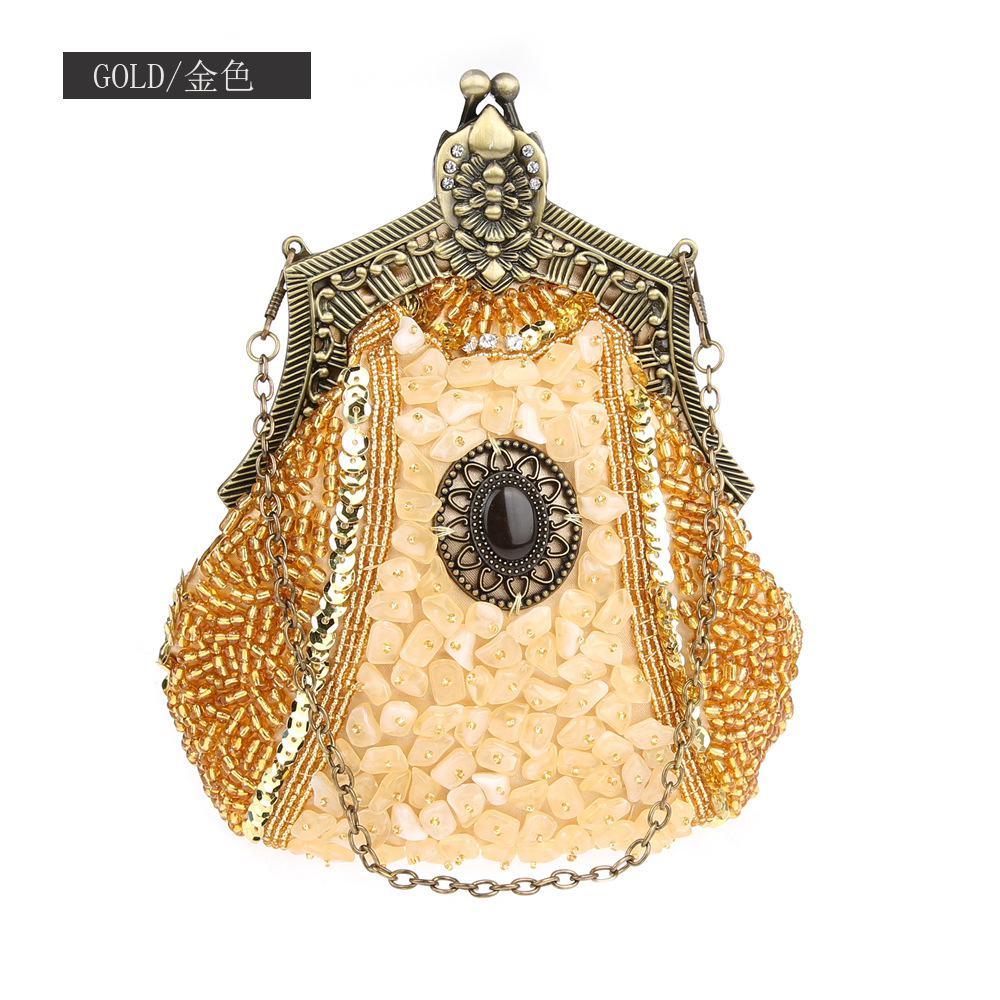 Retro Fashion Pearl Sequin Bea - Evening Bag Beaded recensione e prezzo