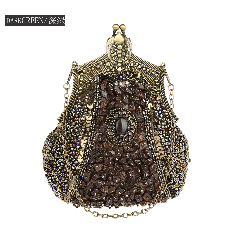 Retro Fashion Pearl Sequin Bea - Evening Bag Beaded recensione e prezzo
