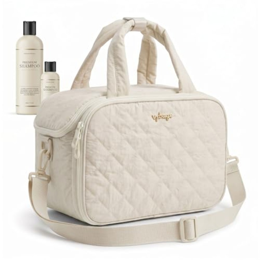 Large Quilted Toiletry Bag for - Woman In Bag recensione e prezzo