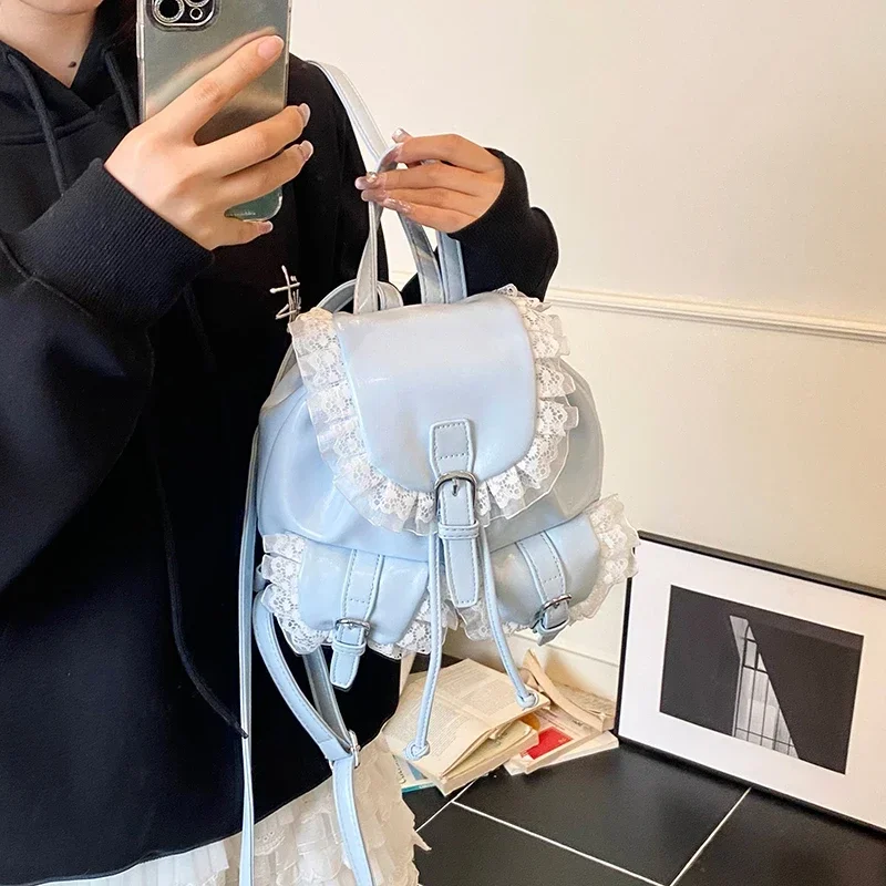 Solid PU Lace Girl Design Back - Women Bags Designer Sale recensione e prezzo