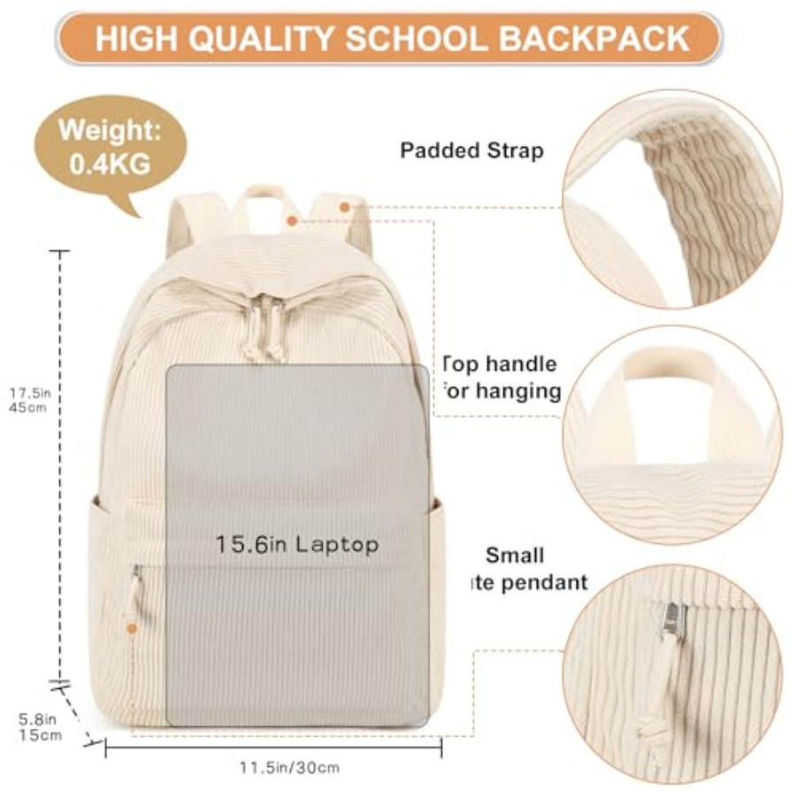 School Backpack for Teens Larg - Women Bags College recensione e prezzo