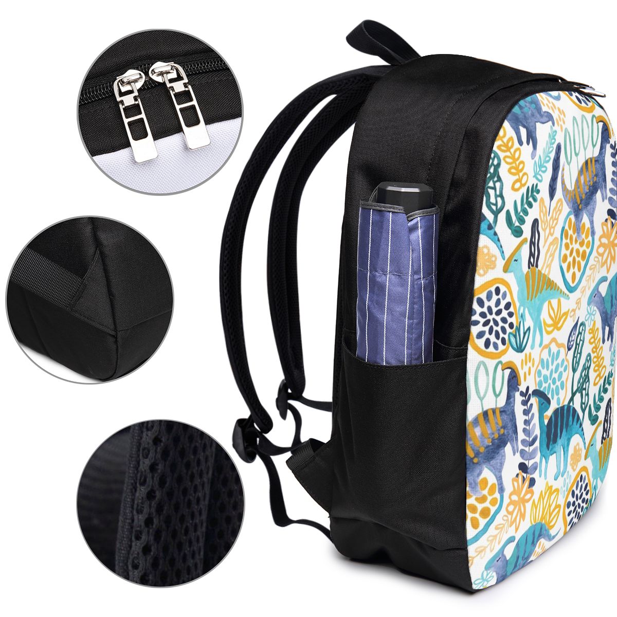 Gouache Parasaurolophuses Back - Women Bags College recensione e prezzo