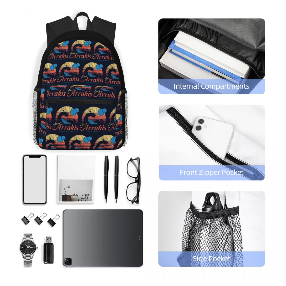Visit Arrakis Distressed Surf  - Women Bags Dune recensione e prezzo
