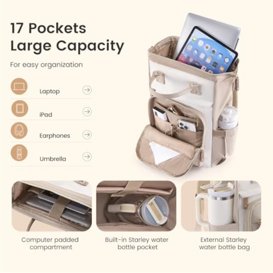 Laptop Backpack for Women Work - Woman In Bag recensione e prezzo