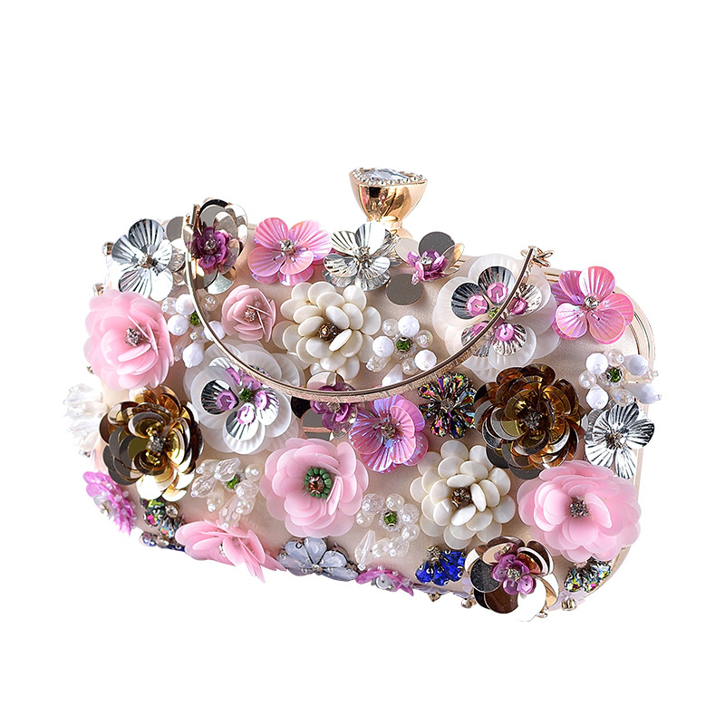 Fashion Women Bags Flower Diam - Evening Bag Beaded recensione e prezzo