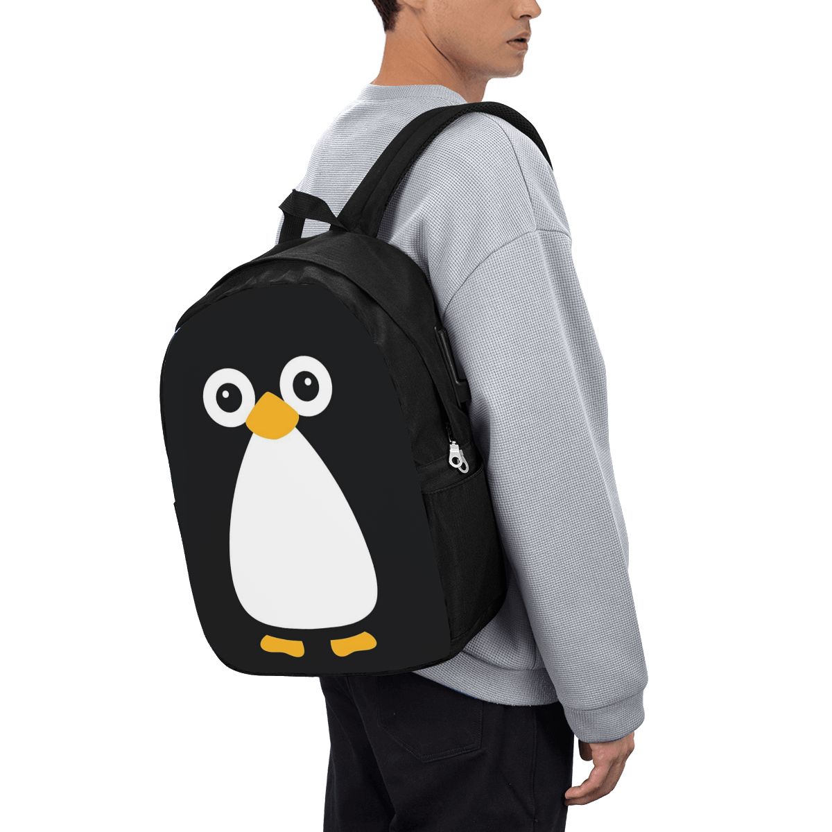 Cute Vector Penguin Backpack T - Women Bags College recensione e prezzo