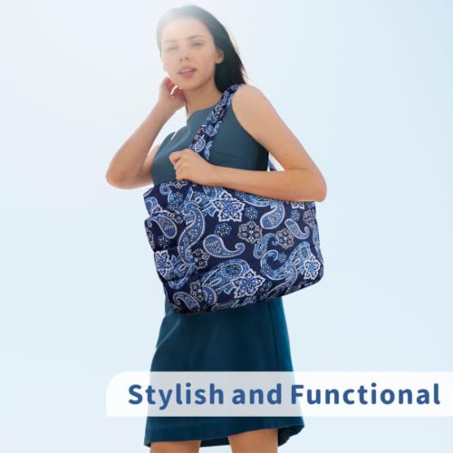 TOPDesign Puffer Tote Bag for  - Women'S Bags Travel recensione e prezzo