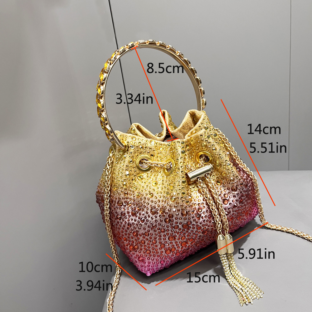 Handle Rhinestones Evening clu - Evening Bag Beaded recensione e prezzo